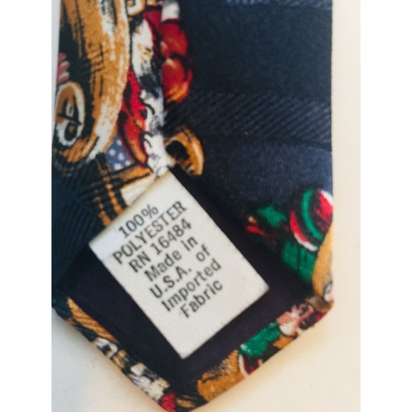 Santa Claus Tie Standard Size Christmas Ol’ Saint Nick Camden Court - Picture 3 of 3